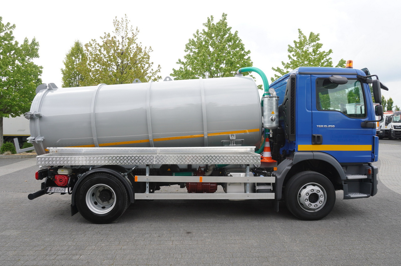Camión cisterna MAN TGM 15.250 / NEW septic tank (07/2025) superstructure 8000 l / 160 tho. km!: foto 7