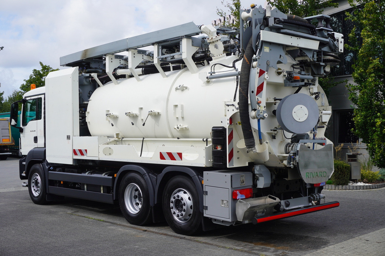 MAN TGS 26.360 E6 / RIVARD sewage cleaner 18 m3 / 115 tho. km / steering axle / 2 units - Limpieza de alcantarillado: foto 5 MAN TGS 26.360 E6 / RIVARD sewage cleaner 18 m3 / 115 tho. km / steering axle / 2 units - Limpieza de alcantarillado: foto 5