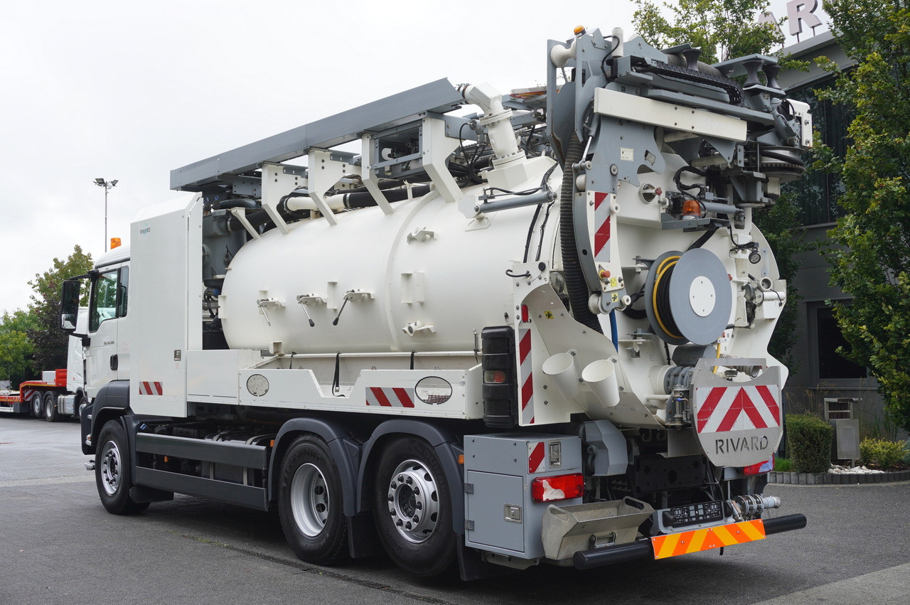 MAN TGS 26.360 E6 / RIVARD sewage cleaner 18 m3 / 90 tho. km / steering axle / 2 units - Limpieza de alcantarillado: foto 4 MAN TGS 26.360 E6 / RIVARD sewage cleaner 18 m3 / 90 tho. km / steering axle / 2 units - Limpieza de alcantarillado: foto 4