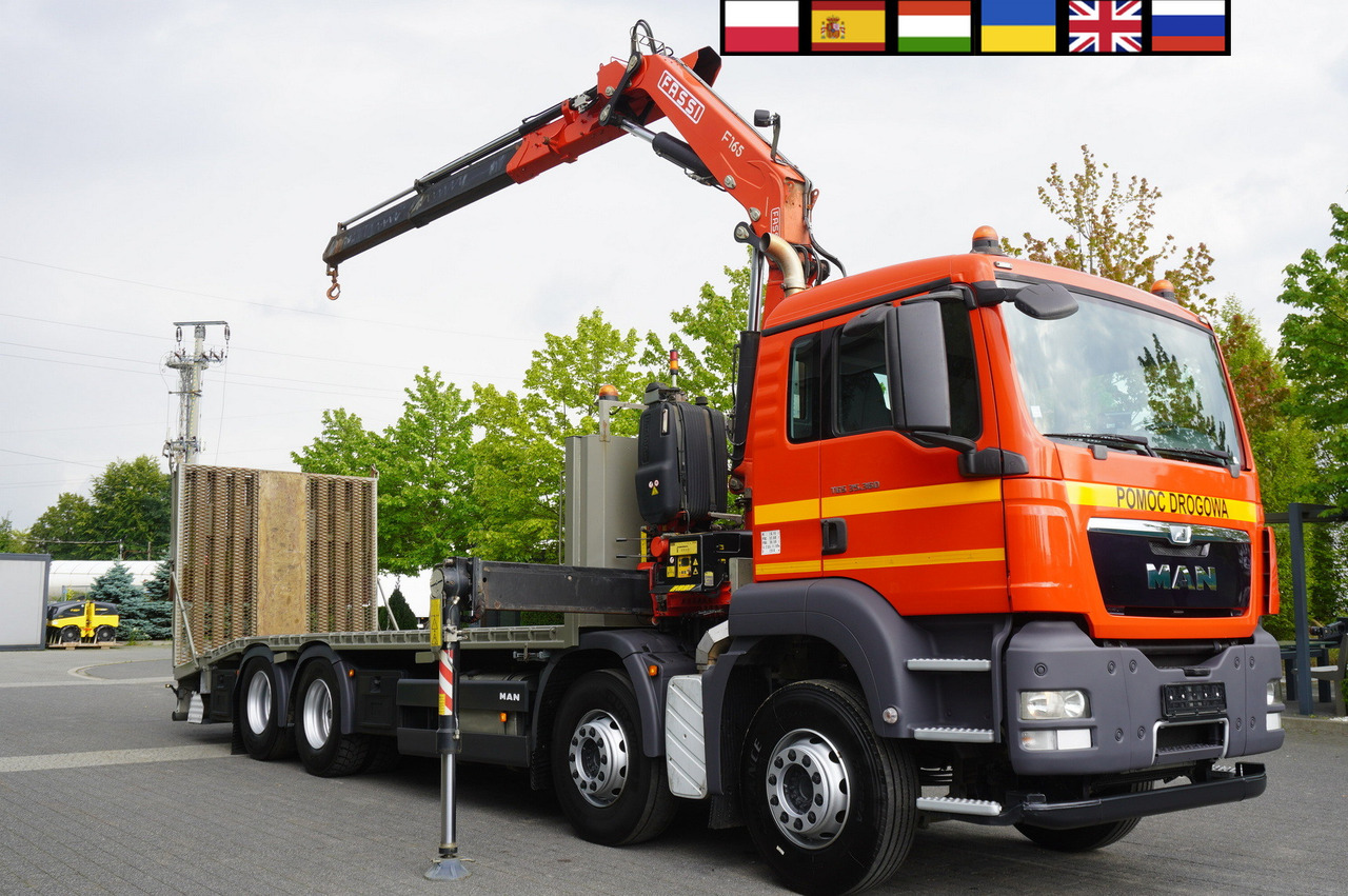MAN TGS 35.360 E5 8x2 / FASSI F165 / 5.4 T cap. / 8.25 m reach - Camión grúa: foto 1 MAN TGS 35.360 E5 8x2 / FASSI F165 / 5.4 T cap. / 8.25 m reach - Camión grúa: foto 1