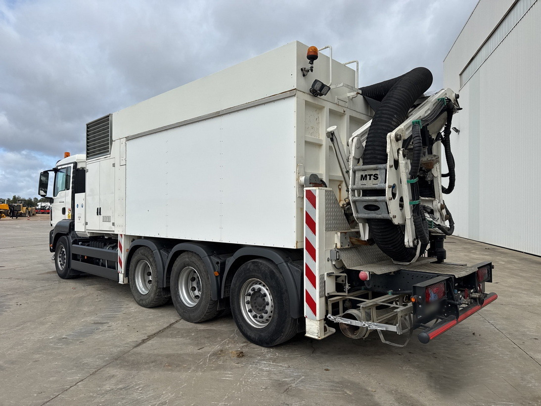 MAN TGS 35.480 8x4 / MTS 4A14T 36.000V vacuum truck / 10 m3 - Limpieza de alcantarillado: foto 5 MAN TGS 35.480 8x4 / MTS 4A14T 36.000V vacuum truck / 10 m3 - Limpieza de alcantarillado: foto 5