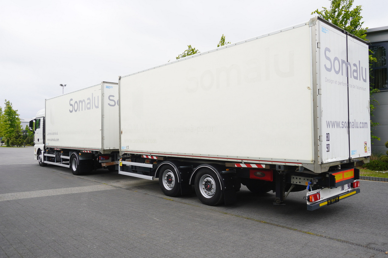 MAN TGX 18.430 / 18 EPAL box / Fruehauf 18 EPAL box trailer / 2021 - Camión caja cerrada: foto 3 MAN TGX 18.430 / 18 EPAL box / Fruehauf 18 EPAL box trailer / 2021 - Camión caja cerrada: foto 3