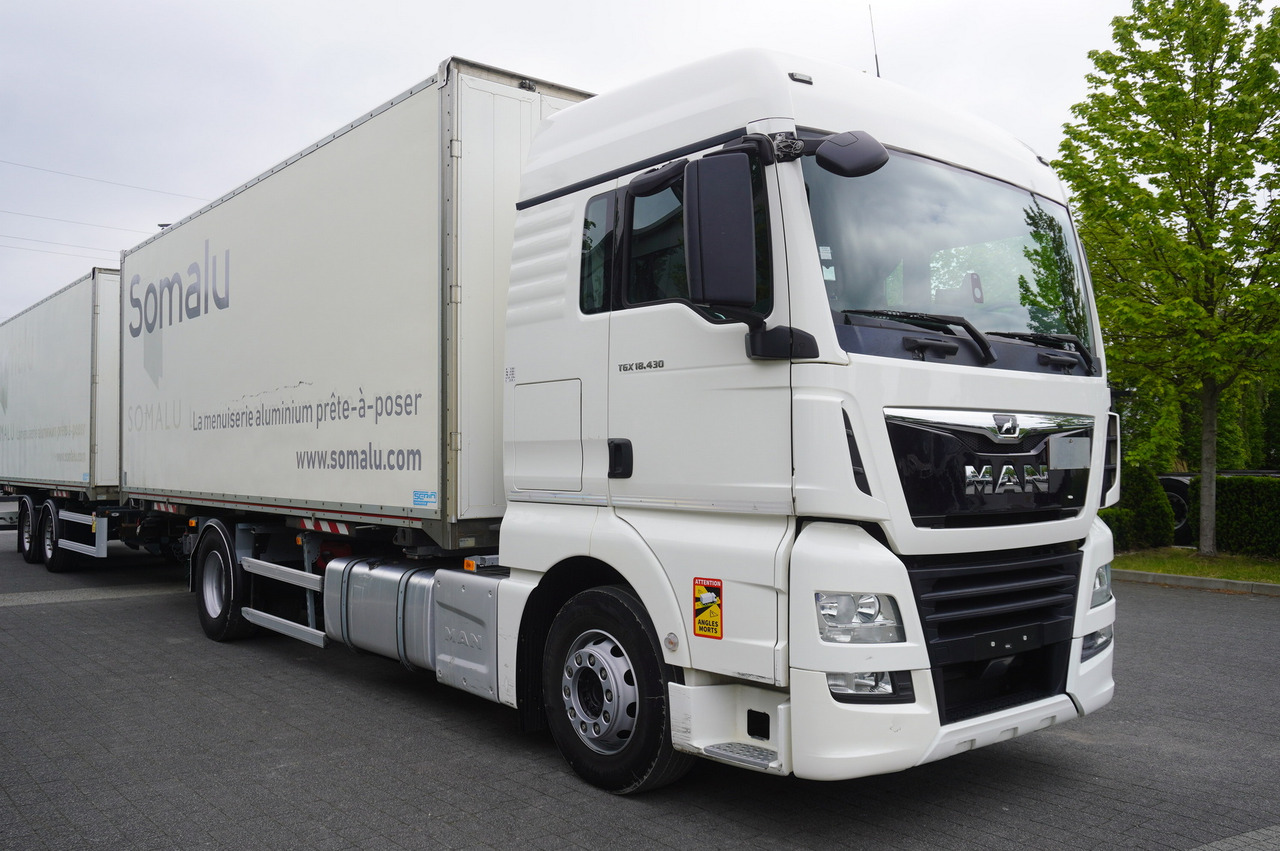 MAN TGX 18.430 / 18 EPAL box / Fruehauf 18 EPAL box trailer / 2021 - Camión caja cerrada: foto 5 MAN TGX 18.430 / 18 EPAL box / Fruehauf 18 EPAL box trailer / 2021 - Camión caja cerrada: foto 5