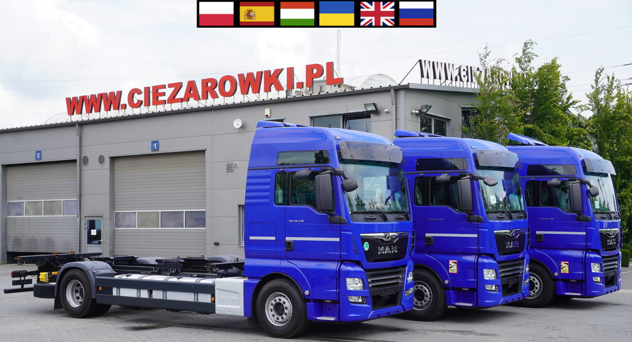 MAN TGX 18.430 / BDF / sleeping cab / 2021 / 4 units - Camión portacontenedore/ Intercambiable: foto 1 MAN TGX 18.430 / BDF / sleeping cab / 2021 / 4 units - Camión portacontenedore/ Intercambiable: foto 1