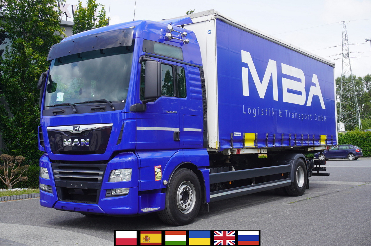 MAN TGX 18.430 / Curtainsider 19 EPAL / Sleeper cab / 2021 / 4 units - Camión lona: foto 1 MAN TGX 18.430 / Curtainsider 19 EPAL / Sleeper cab / 2021 / 4 units - Camión lona: foto 1