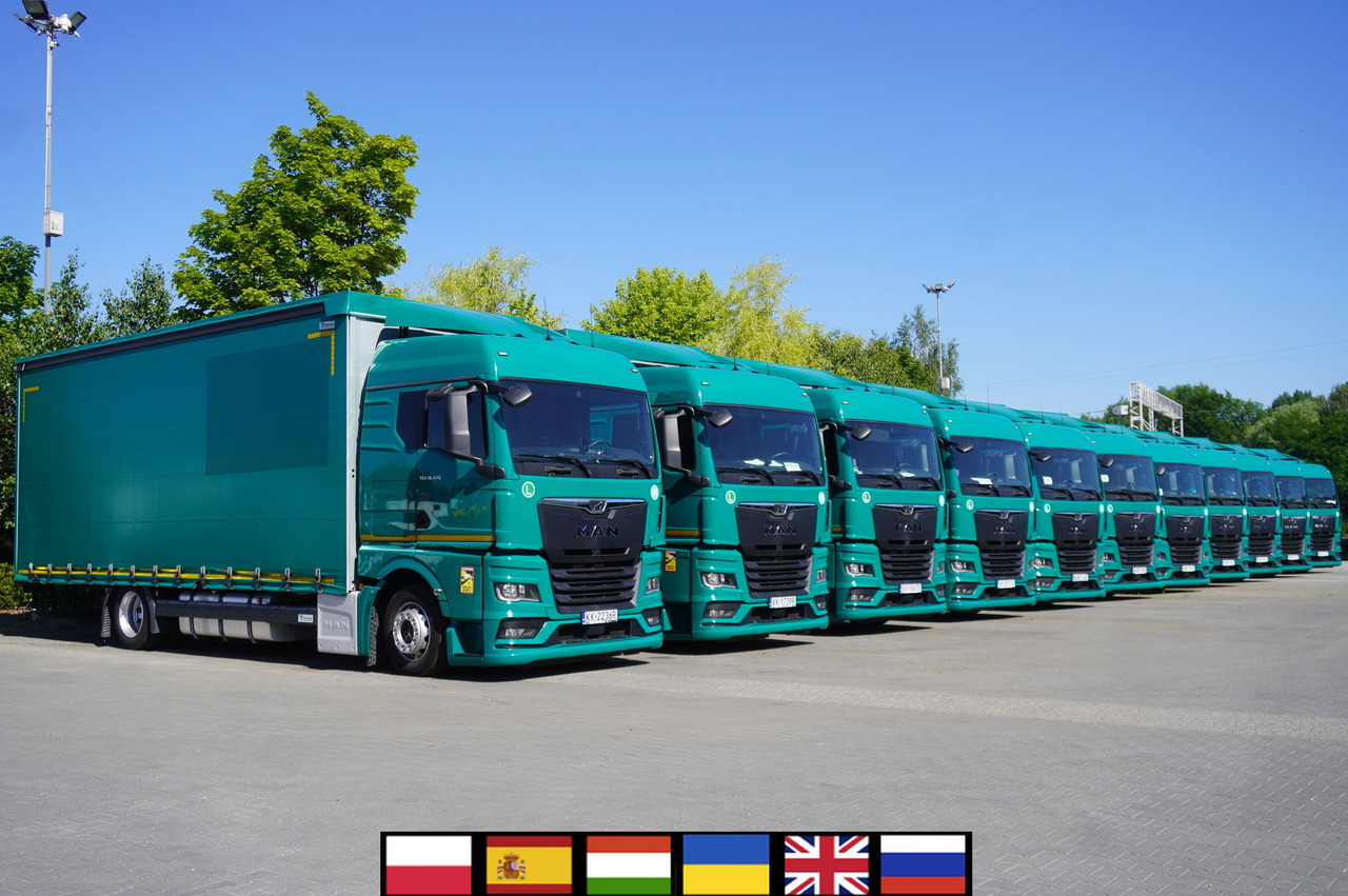 MAN TGX 18.470 / 2022 / Curtainsider 19 EPAL / Retarder / 15 units - Camión lona: foto 1 MAN TGX 18.470 / 2022 / Curtainsider 19 EPAL / Retarder / 15 units - Camión lona: foto 1