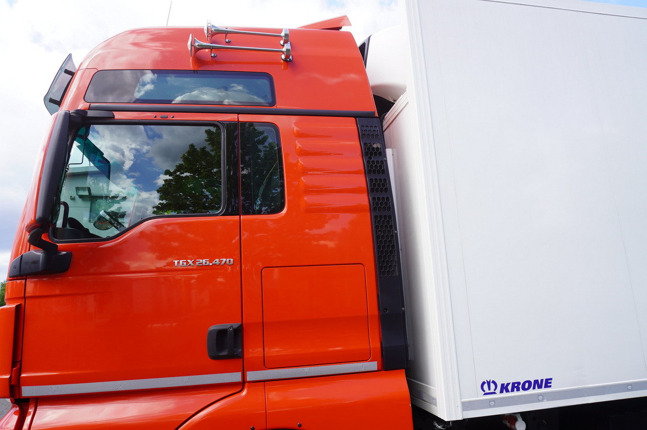 Camión frigorífico MAN TGX 26.470 / Krone refrigerator bitemperature doppelstock 20 EPAL / Carrier Supra 1250 MT: foto 17