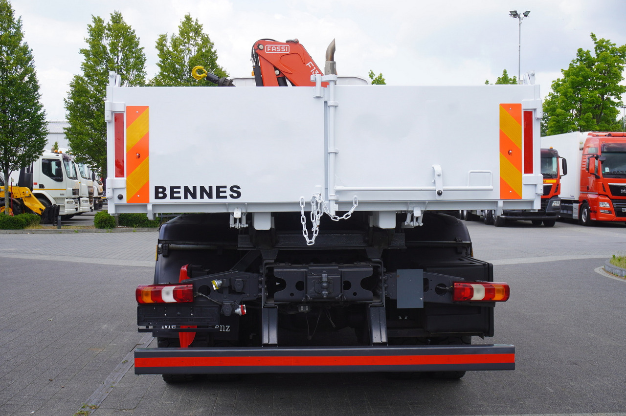 Camión caja abierta, Camión grúa MERCEDES-BENZ AROCS 2633 6x4 / 5.5 T crane FASSI F135 / Tipper 15 EPAL: foto 7