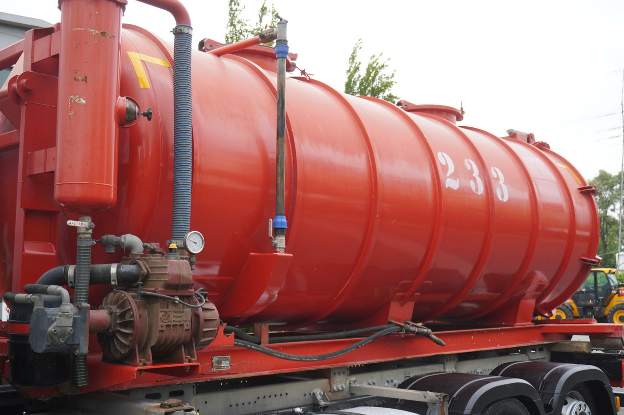 Camión cisterna MERCEDES-BENZ Actros 2545 6 × 2 MP5 / NEW septic barrel 13000 L: foto 8