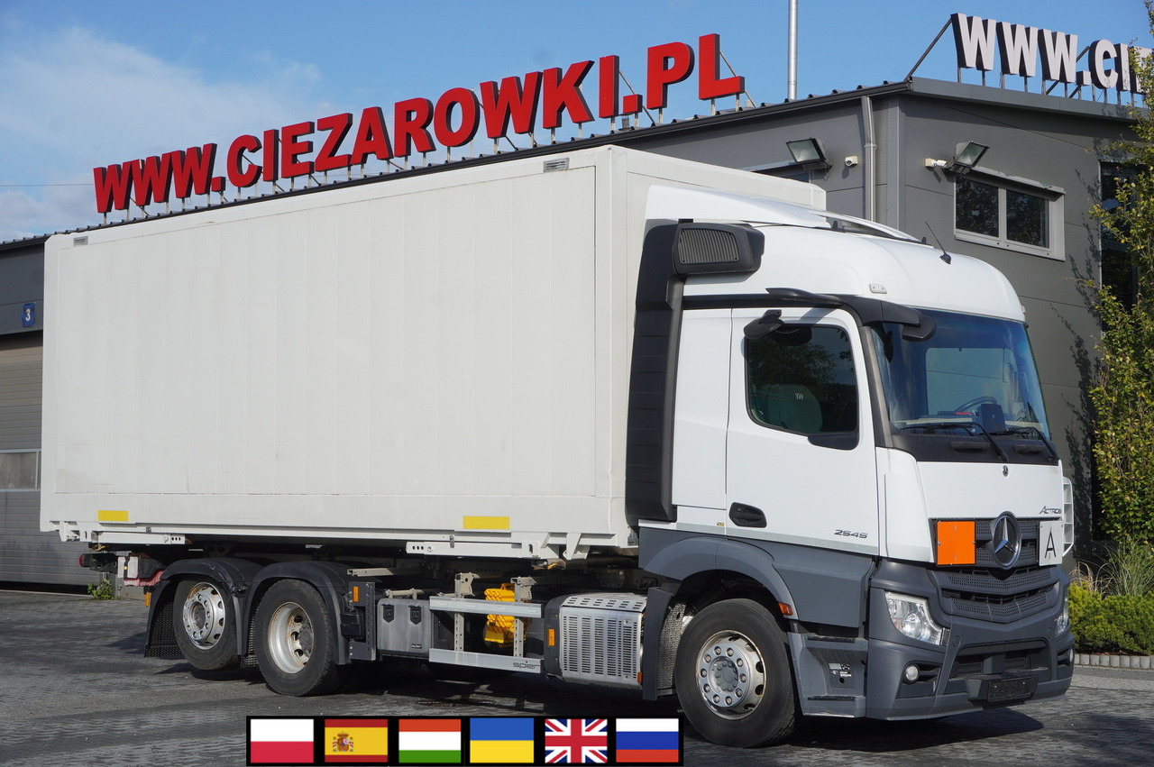 MERCEDES-BENZ Actros 2545 MP5 / KRONE 18 EPAL box body / ADR AT - Camión caja cerrada: foto 1 MERCEDES-BENZ Actros 2545 MP5 / KRONE 18 EPAL box body / ADR AT - Camión caja cerrada: foto 1