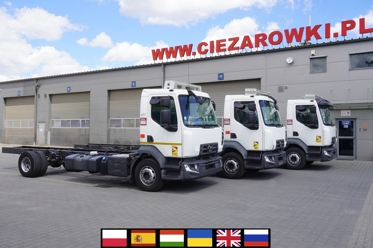 RENAULT D16 / Chassis 7.5 m / Differential lock / 170 tho. km / 3 units - Camión portacontenedore/ Intercambiable: foto 1 RENAULT D16 / Chassis 7.5 m / Differential lock / 170 tho. km / 3 units - Camión portacontenedore/ Intercambiable: foto 1