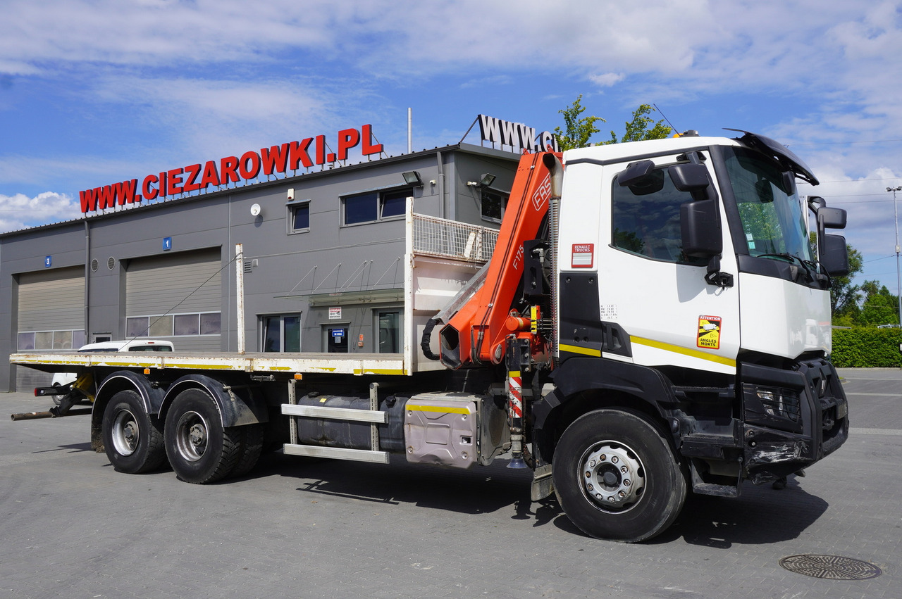 RENAULT K380 6x4 / FASSI F175 crane 7.85 t / 120 thousand km! - Camión grúa: foto 4 RENAULT K380 6x4 / FASSI F175 crane 7.85 t / 120 thousand km! - Camión grúa: foto 4