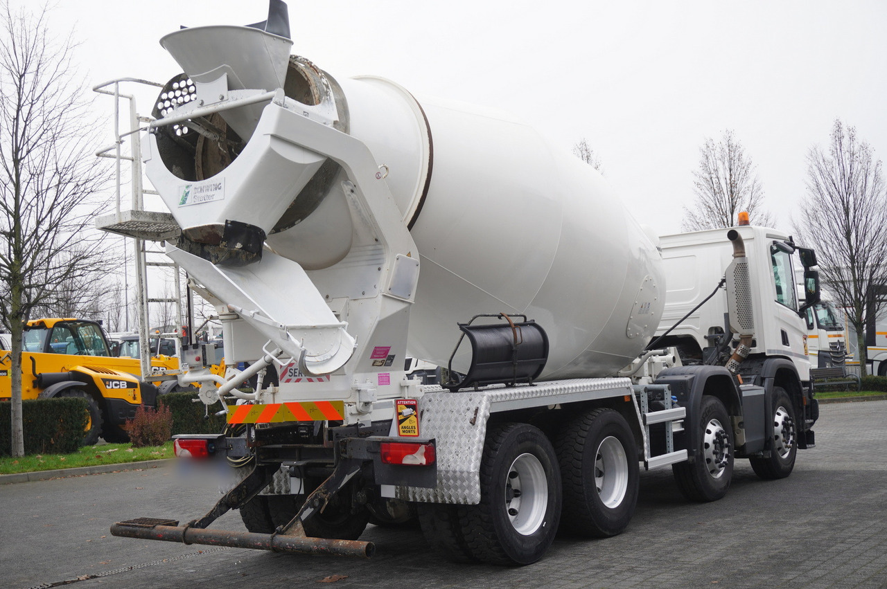 SCANIA P410 XT 8x4 / 80 tho. km!!! / SCHWING-STATTER AM 9 FHC 9 m3 concrete mixer - Camión hormigonera: foto 3 SCANIA P410 XT 8x4 / 80 tho. km!!! / SCHWING-STATTER AM 9 FHC 9 m3 concrete mixer - Camión hormigonera: foto 3