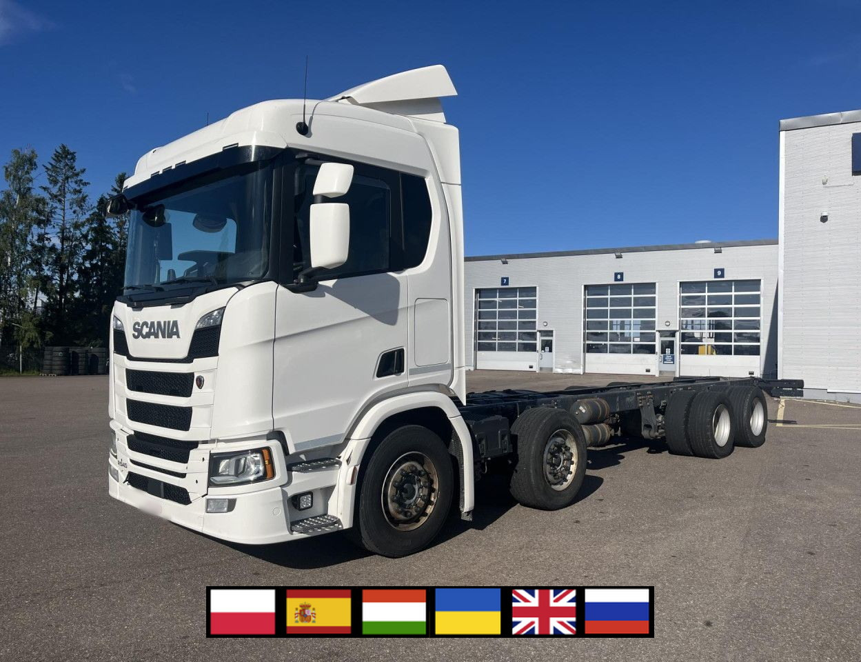 SCANIA R 540 B8x4NB / Truck chassis / Sleeper cab - Camión chasis: foto 1 SCANIA R 540 B8x4NB / Truck chassis / Sleeper cab - Camión chasis: foto 1
