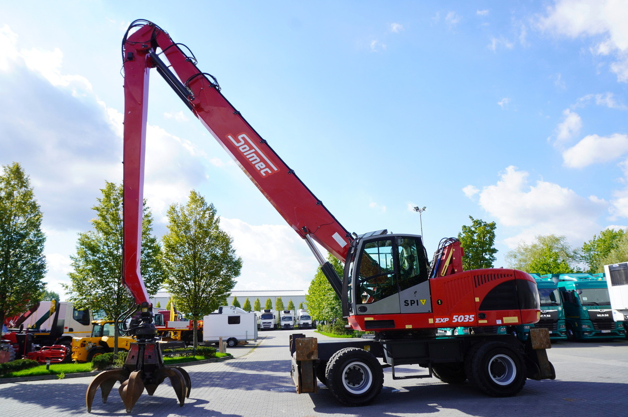 Solmec EXP 5035 / 6000 mth ! / 37t material handler - Excavadora de ruedas: foto 5 Solmec EXP 5035 / 6000 mth ! / 37t material handler - Excavadora de ruedas: foto 5