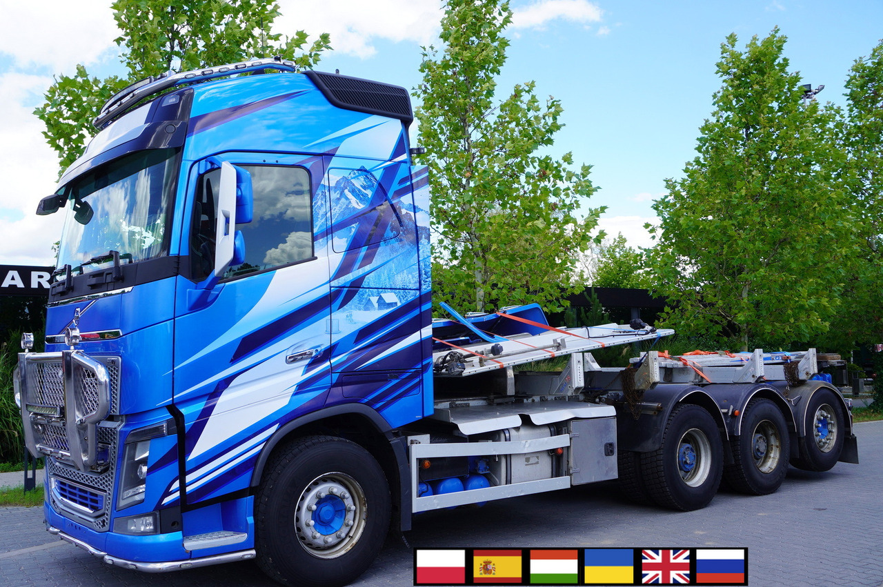 VOLVO FH16 750 8x4 / ALUCAR stanchion superstructure / 7.6 m chassis / Steered axle - Camión chasis: foto 1 VOLVO FH16 750 8x4 / ALUCAR stanchion superstructure / 7.6 m chassis / Steered axle - Camión chasis: foto 1