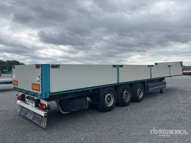 2007 Schmitz Cargobull S01 13.90 m Tri/A Flatbed Trailer - Semirremolque plataforma/ Caja abierta: foto 3 2007 Schmitz Cargobull S01 13.90 m Tri/A Flatbed Trailer - Semirremolque plataforma/ Caja abierta: foto 3