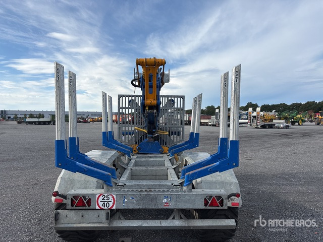 2012 Binderberger RW14 T/A Log Trailer - Remolque forestal: foto 5 2012 Binderberger RW14 T/A Log Trailer - Remolque forestal: foto 5
