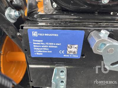 FIELD INDUSTRIES FS-800 E-START (Unused) - Barredora industrial: foto 3 FIELD INDUSTRIES FS-800 E-START (Unused) - Barredora industrial: foto 3