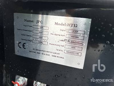 JPC HT12 (Unused) - Miniexcavadora: foto 1 JPC HT12 (Unused) - Miniexcavadora: foto 1