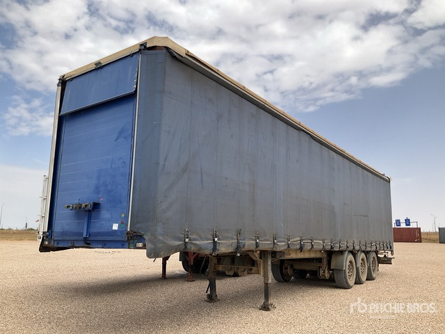 2004 Lecinena AR 13600 Tri/A Curtain Side Trailer - Camión lona: foto 1 2004 Lecinena AR 13600 Tri/A Curtain Side Trailer - Camión lona: foto 1