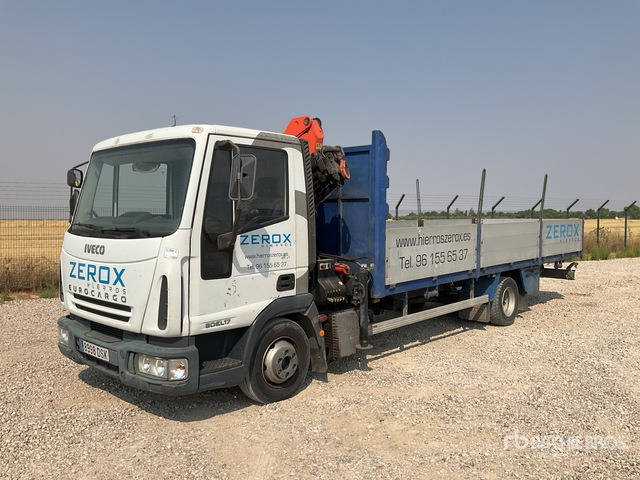 2005 Iveco Eurocargo 170 2005 Palfinger PK6500 on 4x2 Flatbed Truck with Crane - Camión caja abierta, Camión grúa: foto 3 2005 Iveco Eurocargo 170 2005 Palfinger PK6500 on 4x2 Flatbed Truck with Crane - Camión caja abierta, Camión grúa: foto 3