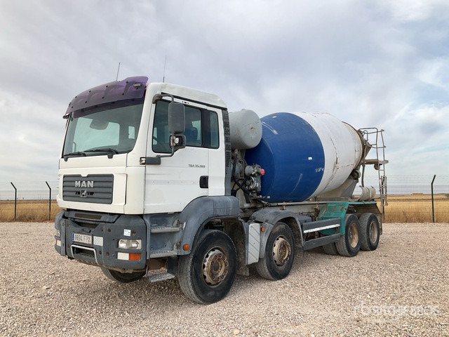 2007 MAN TGA35.360 8x4 Twin-Steer Mixer Truck - Camión hormigonera: foto 1 2007 MAN TGA35.360 8x4 Twin-Steer Mixer Truck - Camión hormigonera: foto 1