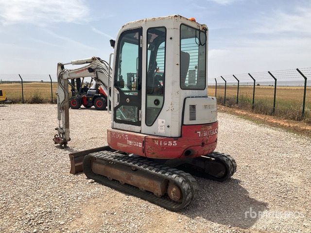 2008 Takeuchi TB138FR Mini Excavator: <6.6t - Miniexcavadora: foto 3 2008 Takeuchi TB138FR Mini Excavator: <6.6t - Miniexcavadora: foto 3