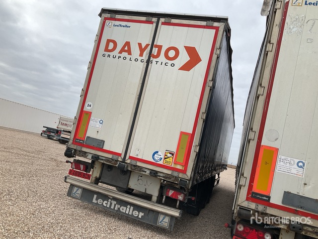 2013 Lecitrailer 3E20 Tri/A XL 3M Multilock Curtain Side Trailer - Remolque con toldo: foto 4 2013 Lecitrailer 3E20 Tri/A XL 3M Multilock Curtain Side Trailer - Remolque con toldo: foto 4