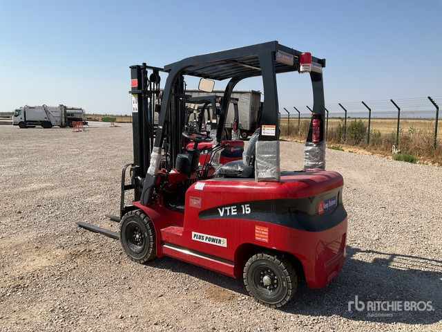 2025 Plus Power VTE 15 (Unused) Electric Forklift - Carretilla elevadora eléctrica: foto 3 2025 Plus Power VTE 15 (Unused) Electric Forklift - Carretilla elevadora eléctrica: foto 3