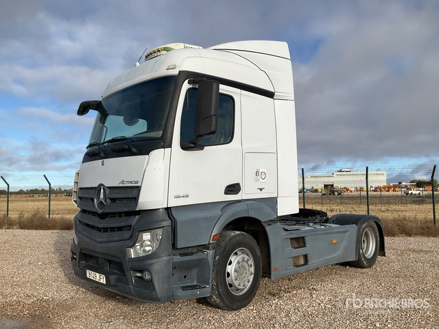 2015 Mercedes-Benz Actros 1845LS 4x2 S/A Sleeper Truck Tractor - Cabeza tractora: foto 2 2015 Mercedes-Benz Actros 1845LS 4x2 S/A Sleeper Truck Tractor - Cabeza tractora: foto 2