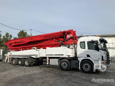 SCANIA P124 NA420 2005 Junjin JJ-M5517 56 m on 10 ... - Bomba de hormigón: foto 4 SCANIA P124 NA420 2005 Junjin JJ-M5517 56 m on 10 ... - Bomba de hormigón: foto 4