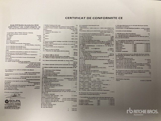2020 Goupil G4M Electric Utility Vehicle - Vehículo municipal: foto 2 2020 Goupil G4M Electric Utility Vehicle - Vehículo municipal: foto 2
