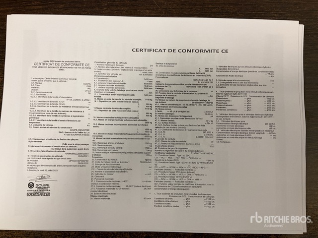 2021 Goupil G6 Electric Utility Vehicle - Vehículo municipal: foto 2 2021 Goupil G6 Electric Utility Vehicle - Vehículo municipal: foto 2