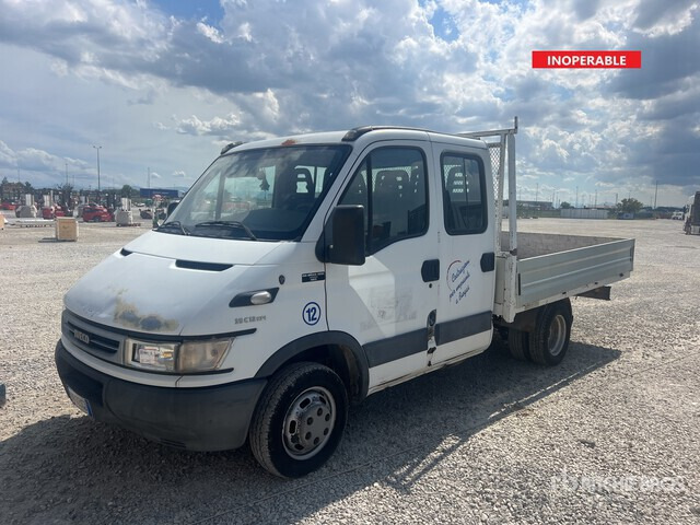 2006 Iveco Daily 35C12 Crew Cab (Inoperable) Flatbed Truck - Furgoneta caja abierta: foto 2 2006 Iveco Daily 35C12 Crew Cab (Inoperable) Flatbed Truck - Furgoneta caja abierta: foto 2