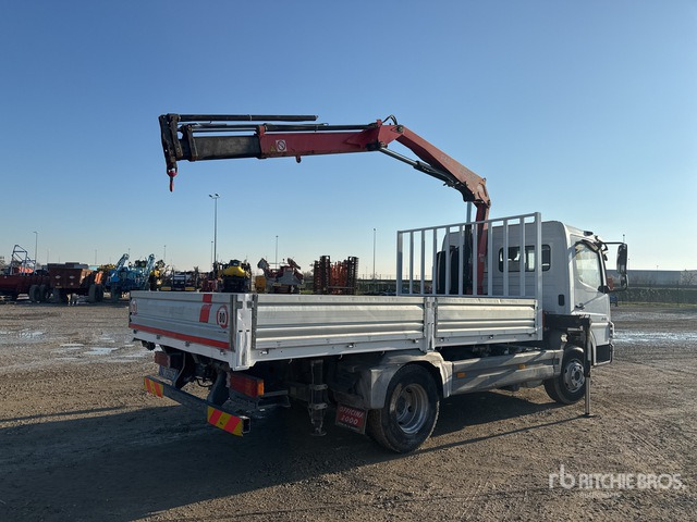 2009 Mercedes-Benz MB 818 K 2009 Fassi F65A.23 2710 kg on 4x2 Flatbed Truck with Crane - Camión caja abierta, Camión grúa: foto 4 2009 Mercedes-Benz MB 818 K 2009 Fassi F65A.23 2710 kg on 4x2 Flatbed Truck with Crane - Camión caja abierta, Camión grúa: foto 4
