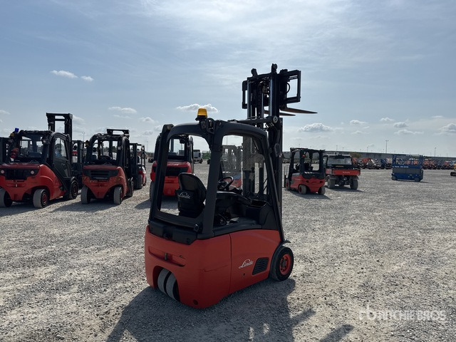 2014 Linde E16C-01 1600 kg Electric Forklift - Carretilla elevadora eléctrica: foto 3 2014 Linde E16C-01 1600 kg Electric Forklift - Carretilla elevadora eléctrica: foto 3