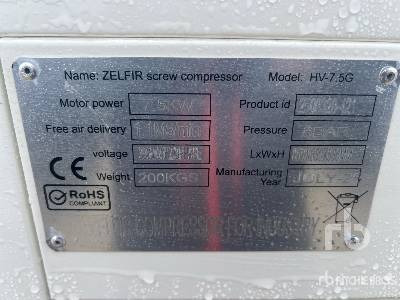 ZELFIR HV-7.5G 7.5kW (Unused) - Compresor de aire: foto 5 ZELFIR HV-7.5G 7.5kW (Unused) - Compresor de aire: foto 5