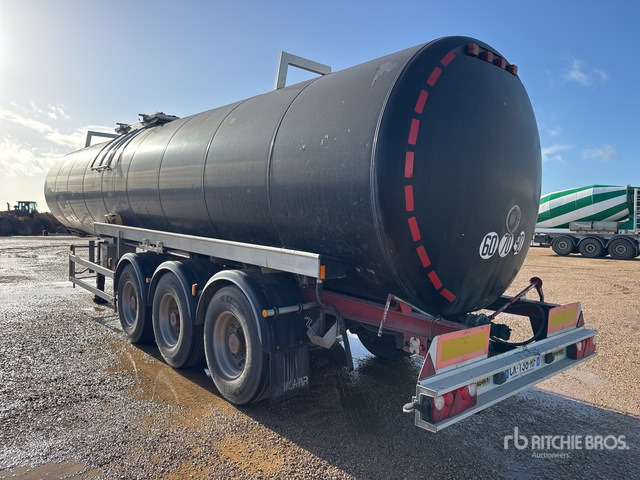1998 Magyar SR34ESR Tri/A 31000 L Semi-Remorque Cit ... Asphalt Tank Trailer - Semirremolque cisterna: foto 2 1998 Magyar SR34ESR Tri/A 31000 L Semi-Remorque Cit ... Asphalt Tank Trailer - Semirremolque cisterna: foto 2
