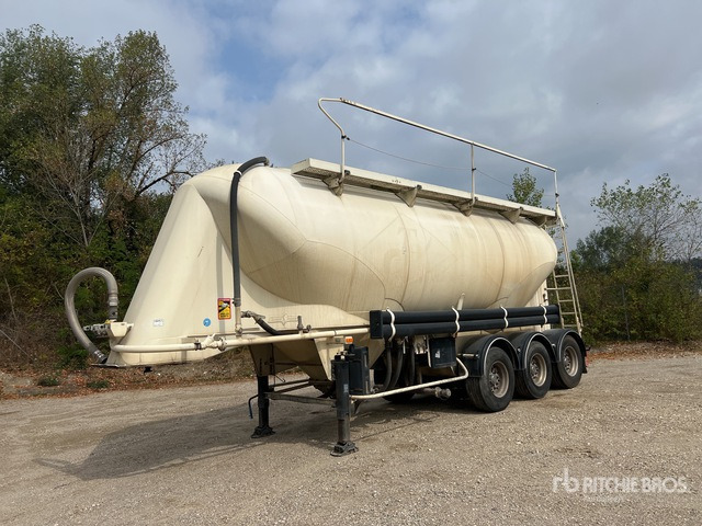 2001 Spitzer Eurovrac S27DRF030 Remorque Citerne Pulverisateur Sprayer Transport Trailer - Semirremolque silo: foto 2 2001 Spitzer Eurovrac S27DRF030 Remorque Citerne Pulverisateur Sprayer Transport Trailer - Semirremolque silo: foto 2