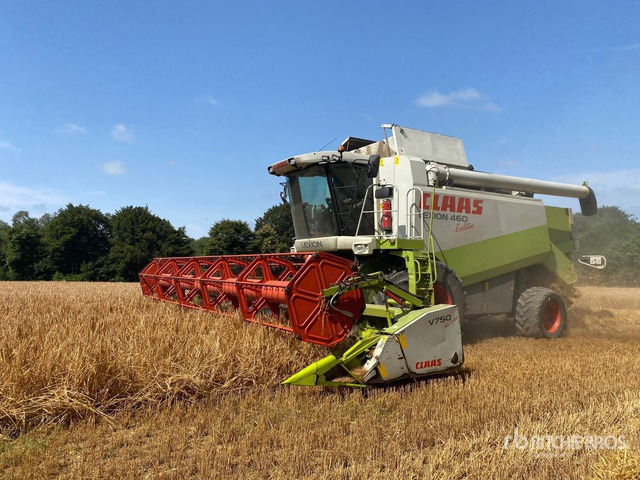 2003 Claas Lexion 460 Evolution Caterpillar C9 engine, with hea ... Combine Harvester - Desbrozadora de martillos/ Trituradora: foto 2 2003 Claas Lexion 460 Evolution Caterpillar C9 engine, with hea ... Combine Harvester - Desbrozadora de martillos/ Trituradora: foto 2