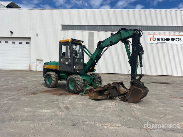 2006 Mecalac 12MXT Pelle Sur Pneus Wheel Excavator - Excavadora de ruedas: foto 2 2006 Mecalac 12MXT Pelle Sur Pneus Wheel Excavator - Excavadora de ruedas: foto 2