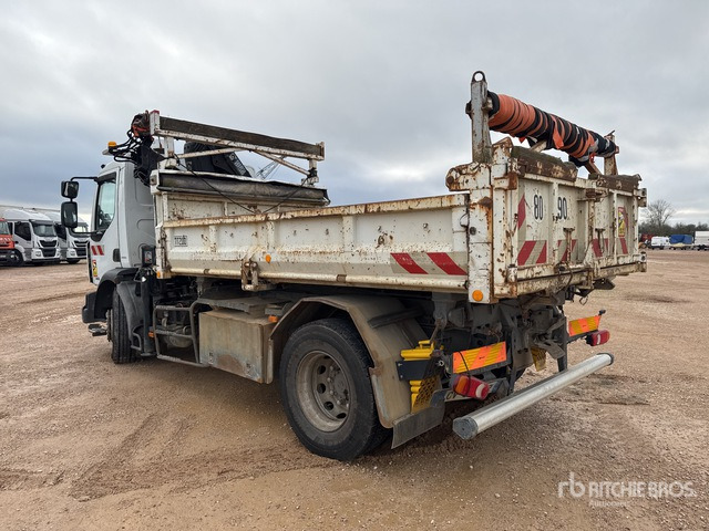 2007 Renault Midlum 280DXi 2007 Hiab 088 HIDUO 2700 kg on ... Dump Truck with Crane - Camión volquete: foto 2 2007 Renault Midlum 280DXi 2007 Hiab 088 HIDUO 2700 kg on ... Dump Truck with Crane - Camión volquete: foto 2