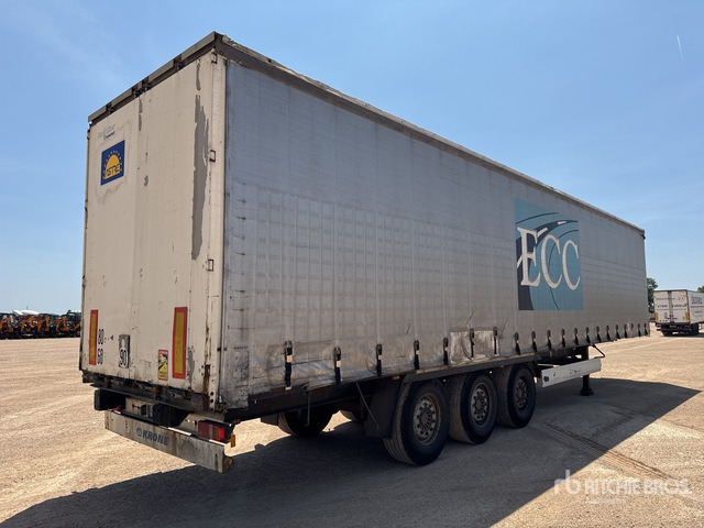 2008 Krone SD Tri/A Semi Remorque A Rideaux C ... Curtain Side Trailer - Desbrozadora de martillos/ Trituradora: foto 4 2008 Krone SD Tri/A Semi Remorque A Rideaux C ... Curtain Side Trailer - Desbrozadora de martillos/ Trituradora: foto 4