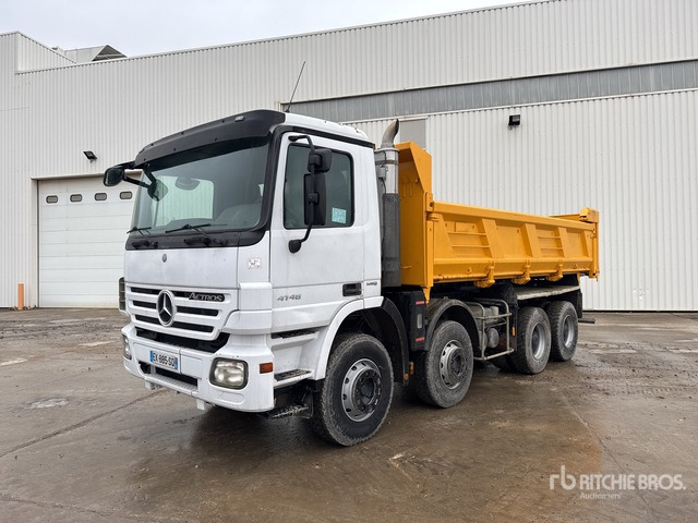 2008 Mercedes-Benz Actros 4146 8x4 Camion Benne T/A Dump Truck - Camión volquete: foto 1 2008 Mercedes-Benz Actros 4146 8x4 Camion Benne T/A Dump Truck - Camión volquete: foto 1