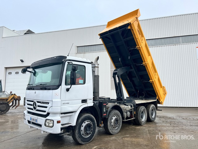 2008 Mercedes-Benz Actros 4146 8x4 Camion Benne T/A Dump Truck - Camión volquete: foto 2 2008 Mercedes-Benz Actros 4146 8x4 Camion Benne T/A Dump Truck - Camión volquete: foto 2