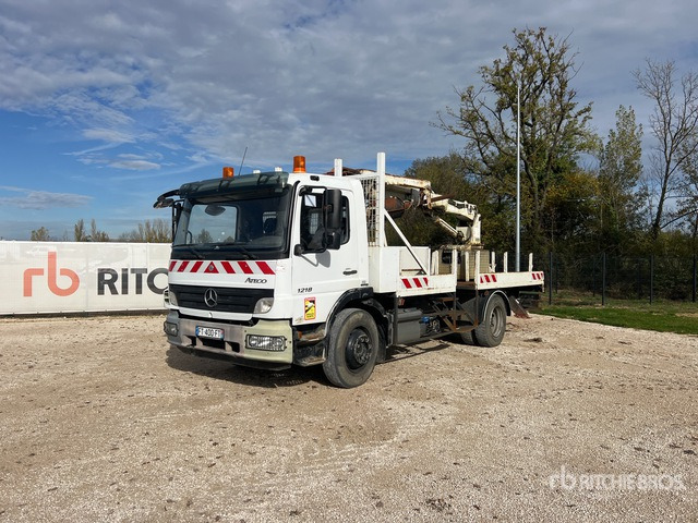 2008 Mercedes-Benz Atego 1218 2008 HEP Telecom20 on 4x2 Camio ... Digger Derrick Truck - Perforadora, Camión: foto 1 2008 Mercedes-Benz Atego 1218 2008 HEP Telecom20 on 4x2 Camio ... Digger Derrick Truck - Perforadora, Camión: foto 1