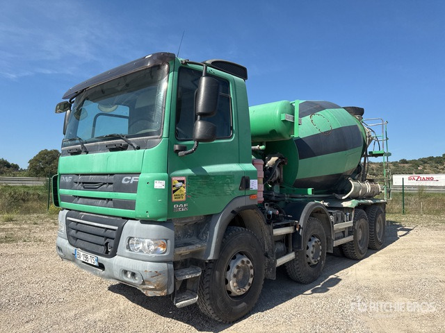2011 DAF CF85.410 8x4 Camion Malaxeur 8x4 Mixer Truck - Camión hormigonera: foto 1 2011 DAF CF85.410 8x4 Camion Malaxeur 8x4 Mixer Truck - Camión hormigonera: foto 1