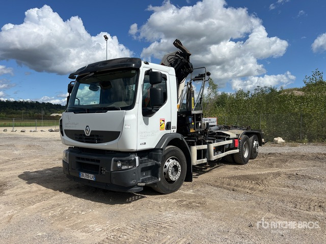 2013 Renault Premium Lander 430DXi Roll-Off Truck - Camión multibasculante: foto 1 2013 Renault Premium Lander 430DXi Roll-Off Truck - Camión multibasculante: foto 1