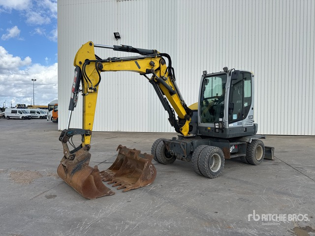 2016 Wacker Neuson EW65 Pelle Sur Pneus Wheel Excavator - Excavadora de ruedas: foto 1 2016 Wacker Neuson EW65 Pelle Sur Pneus Wheel Excavator - Excavadora de ruedas: foto 1